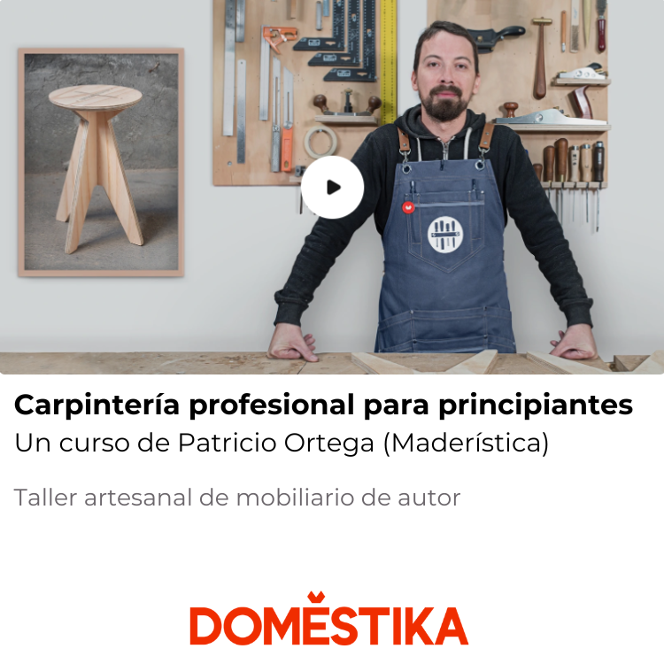 Domestika Carpinteria profesional para principiantes