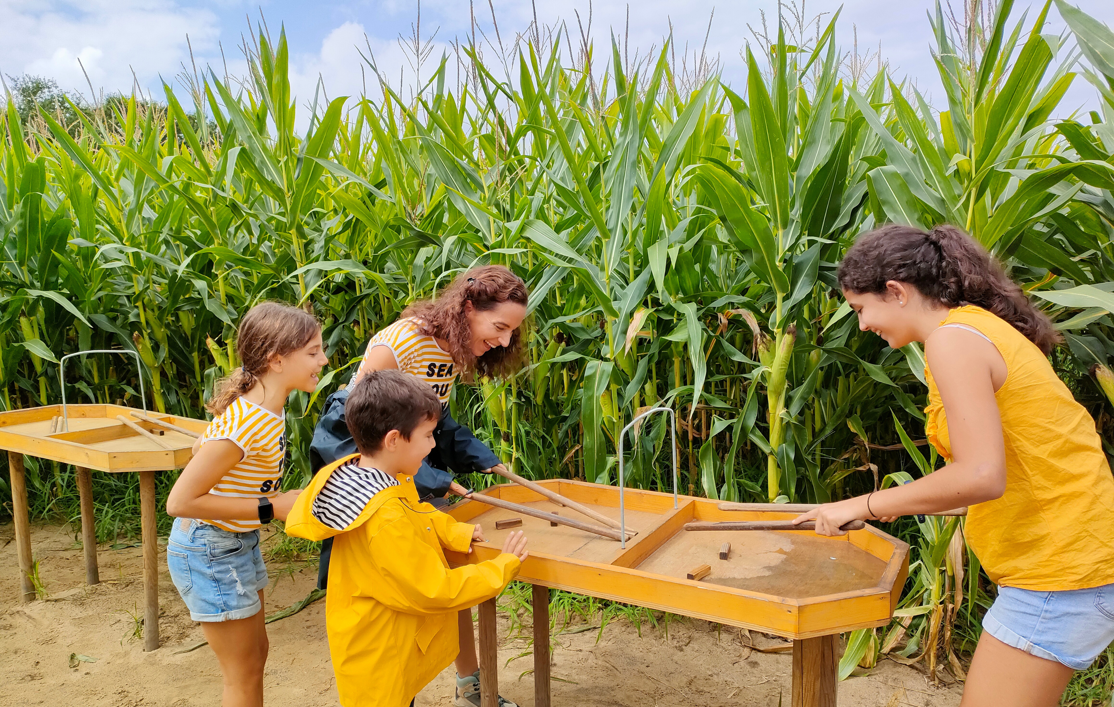 Laberintos de maiz Francia, Normandia con niños, Francia secreta