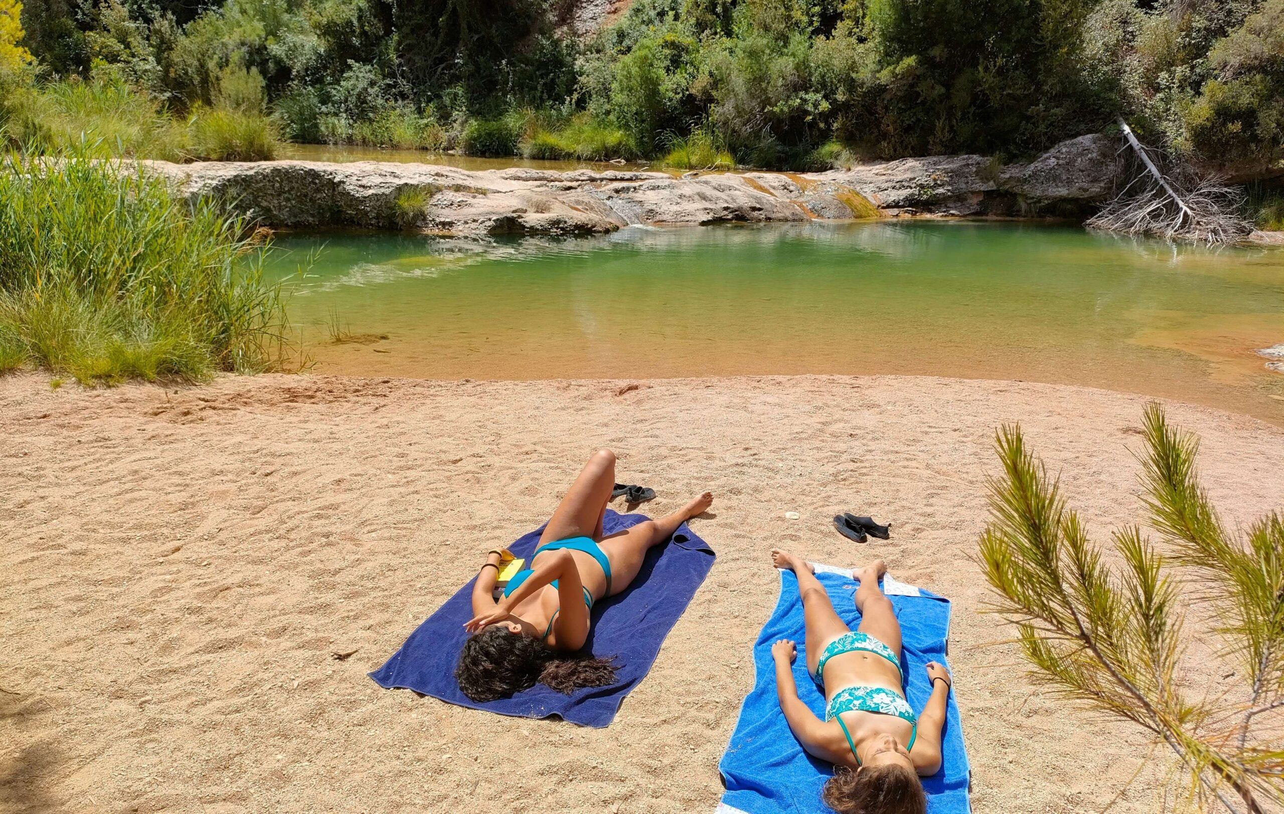 mejores piscinas naturales de España: La Pesquera en Beceite.