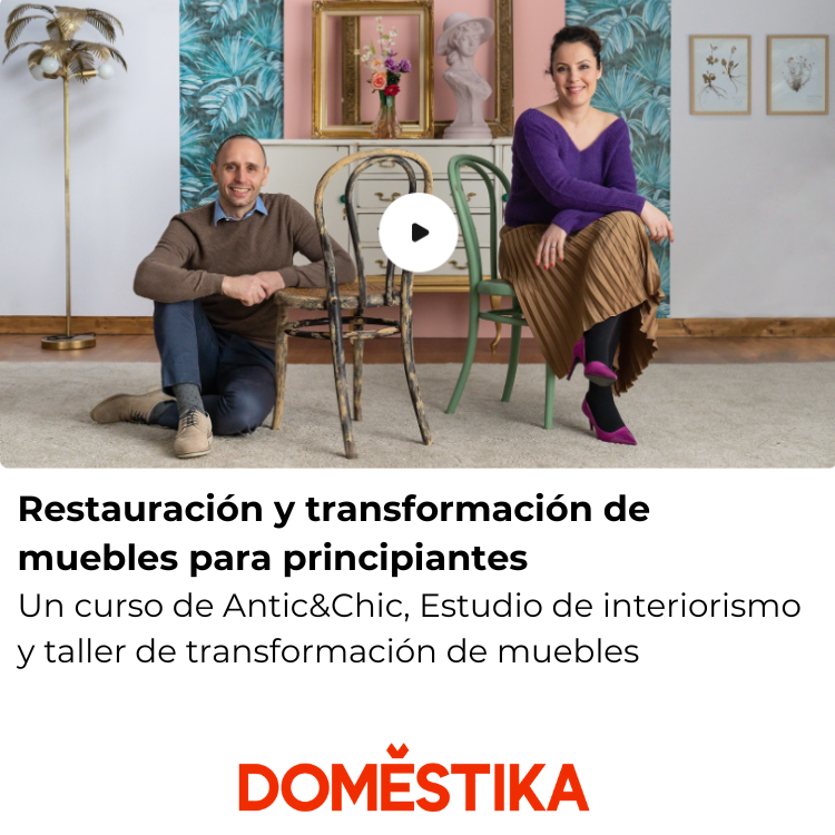 Domestika - Curso restauración de muebles