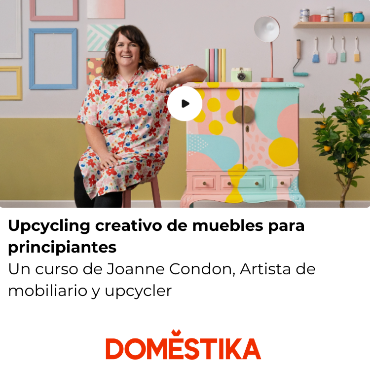 Domestika upcycling creativo de muebles