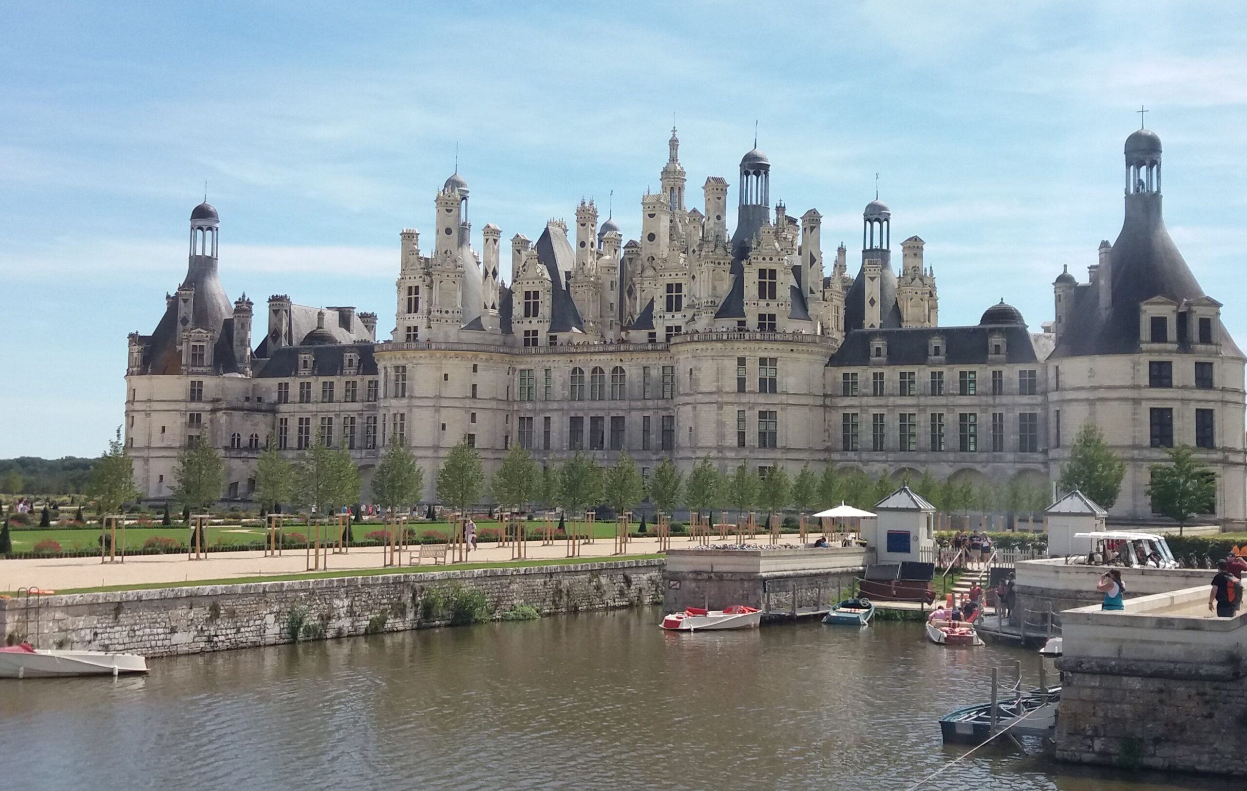 Castillo de Chambord con niños El Loira con niños